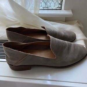 Size 9W Lucky Brand Women's Cahill Tan Leather Loafer